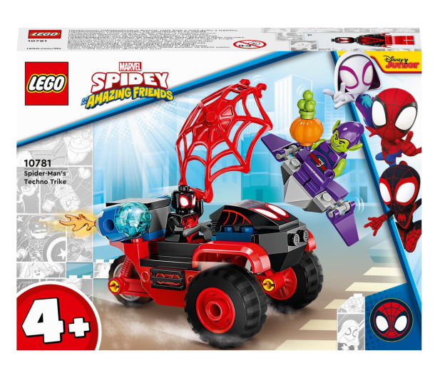 LEGO Marvel 10781 Technotrójkołowiec Spider-Mana - 1032253 - zdjęcie